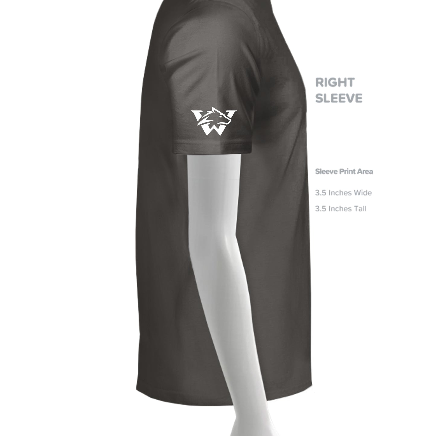 Iron Grey - LST350 - SLEEVE_RIGHT