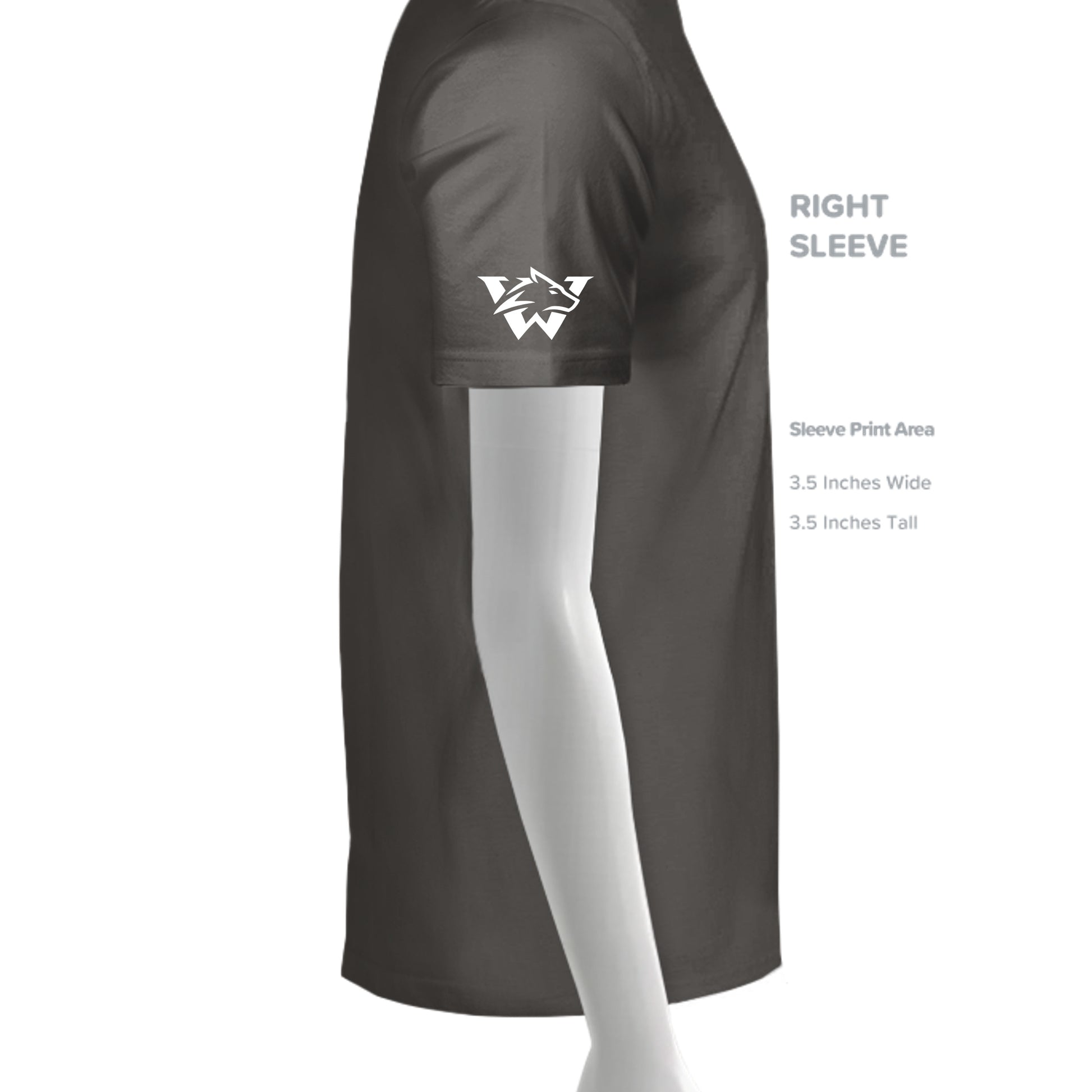 Iron Grey - LST350 - SLEEVE_RIGHT