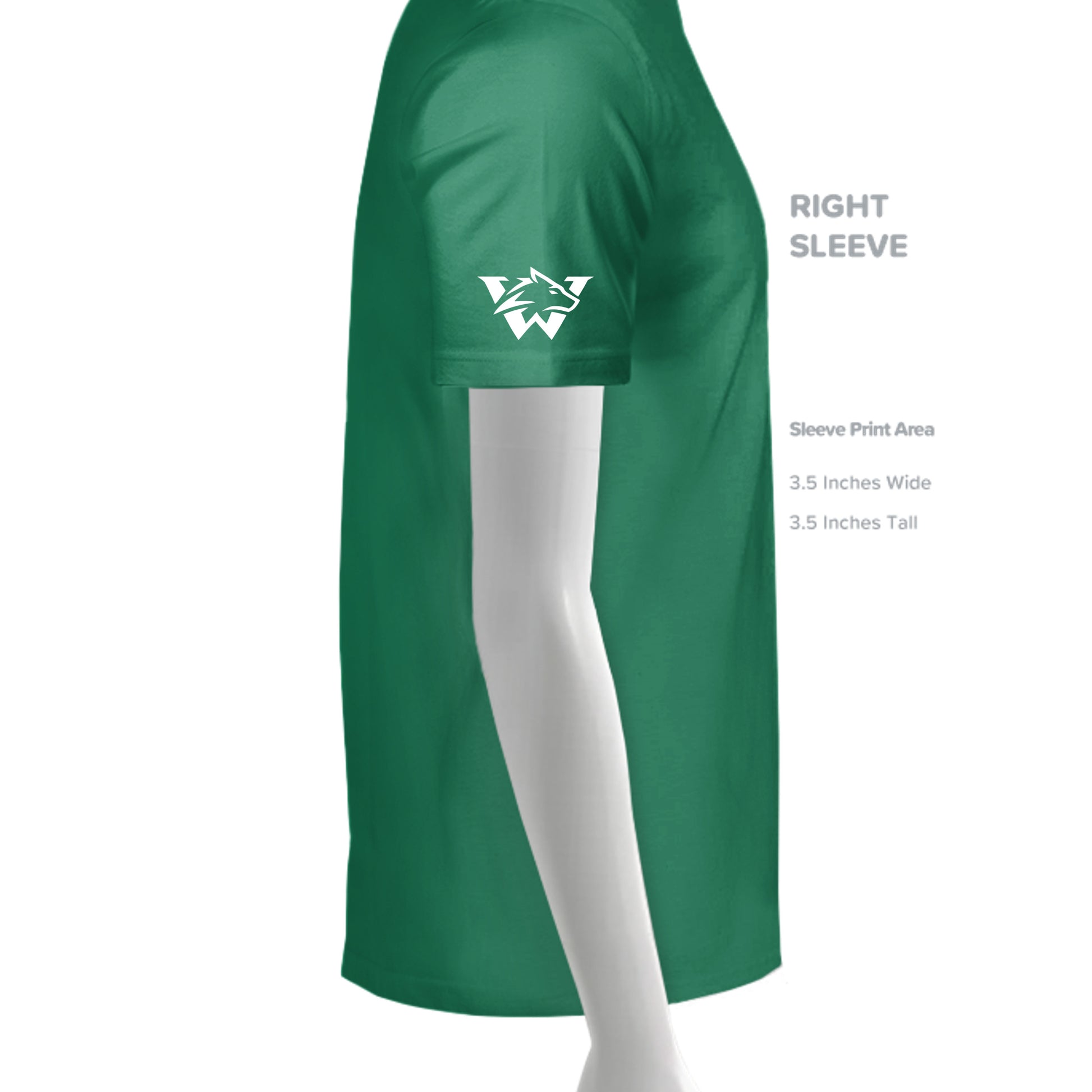 Kelly Green - LST350 - SLEEVE_RIGHT