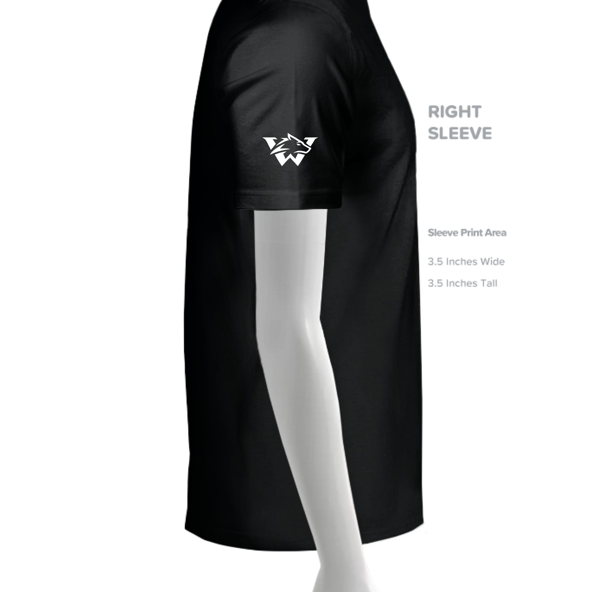 Solid Black Triblend - SLEEVE_RIGHT